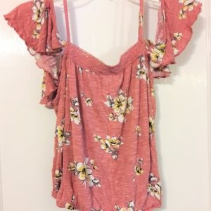 2/$15  Cold Shoulder Medium Tank